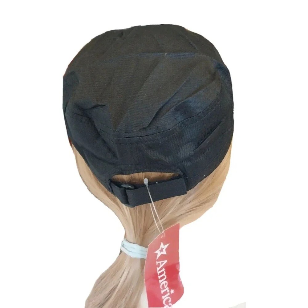 American Girl Youth Black Star Baseball Cap Kansas City Hat New